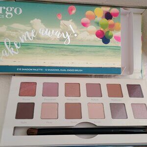 🏖️🌞🤎BNIB CARGO TAKE ME AWAY 12 PAN EYESHADOW PALETTE
